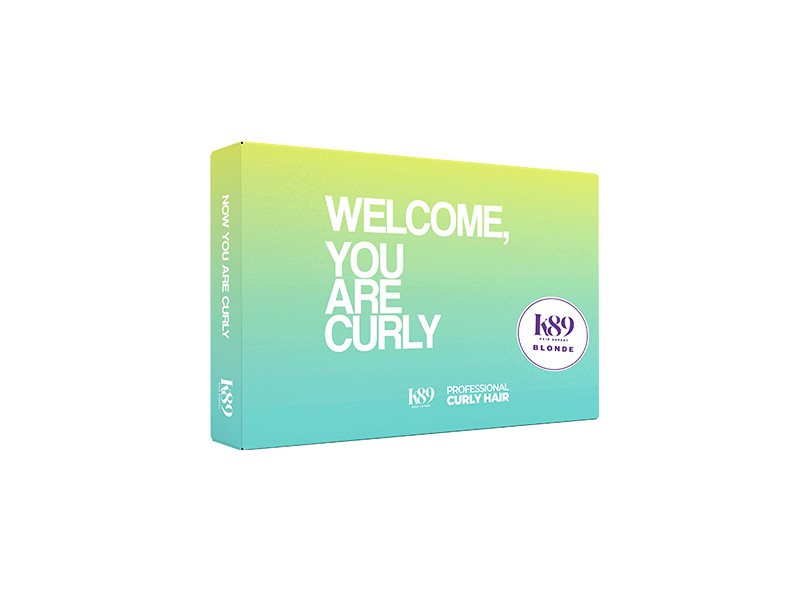 Welcome Pack Professional Curly Hair Blonde